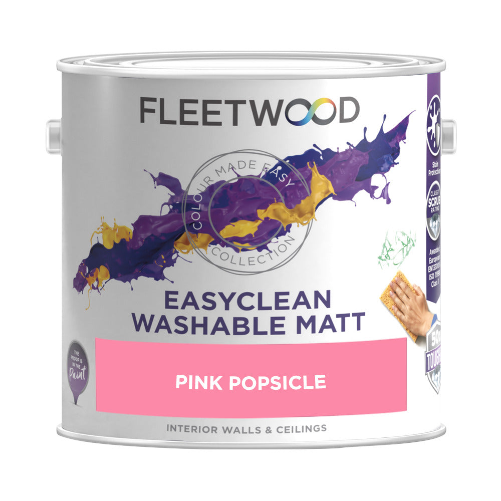 Fleetwood Easy Clean Pink Popsicle 2.5L