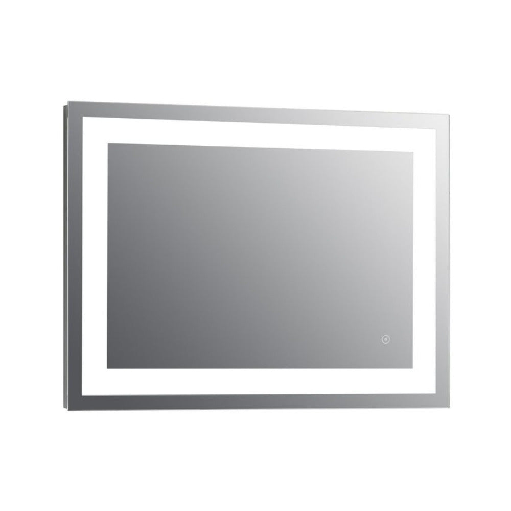 Niamh Square Strip LED Touch Mirror w. Demist - 700x500x45mm