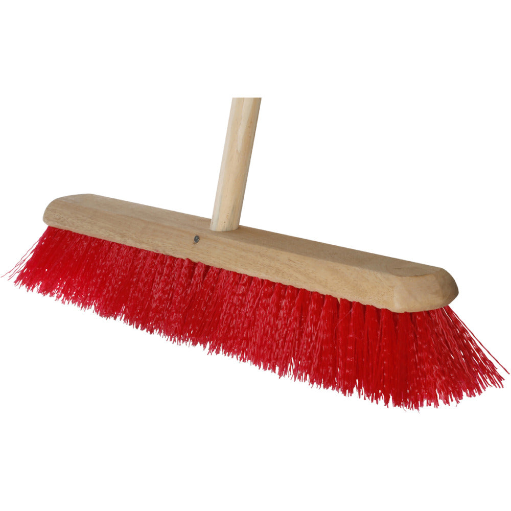 Dosco - 24\ Stiff Synthetic Stage Broom Handled