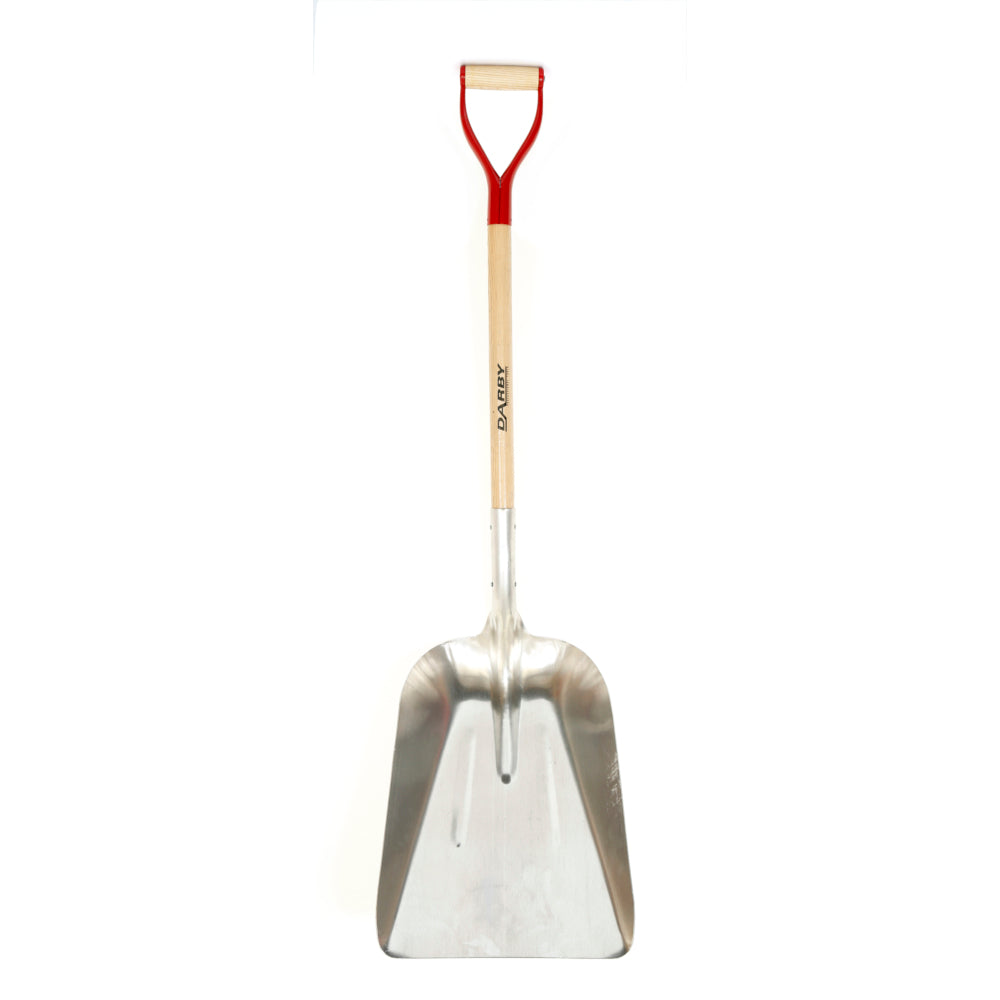 True Temper Darby Open Socket Aluminium Grain Shovel Steel D Grip