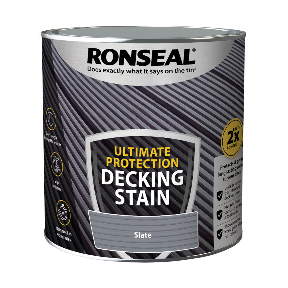 Ronseal Ultimate Protection Decking Stain Slate 2.5L