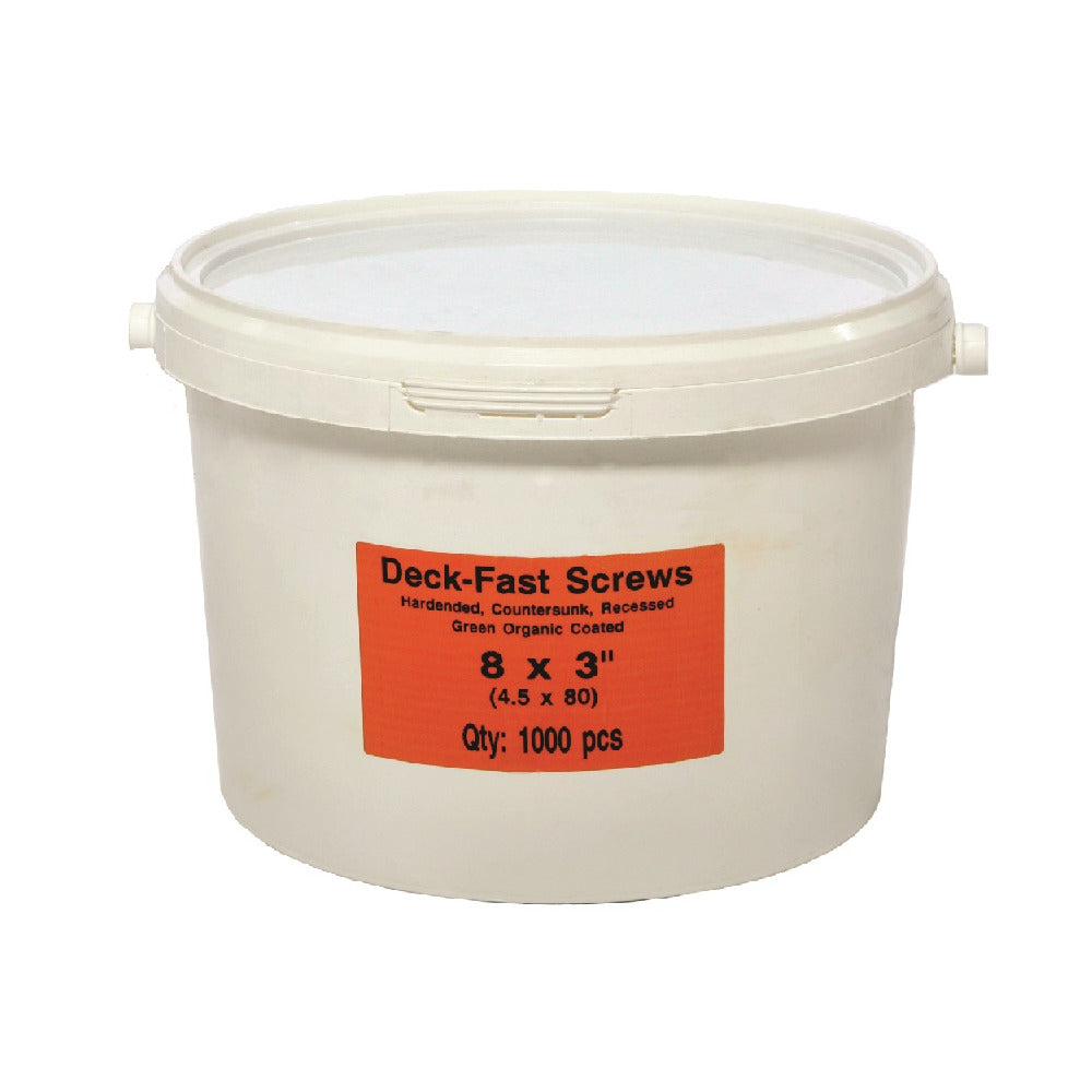 Decking Screws Green Coated