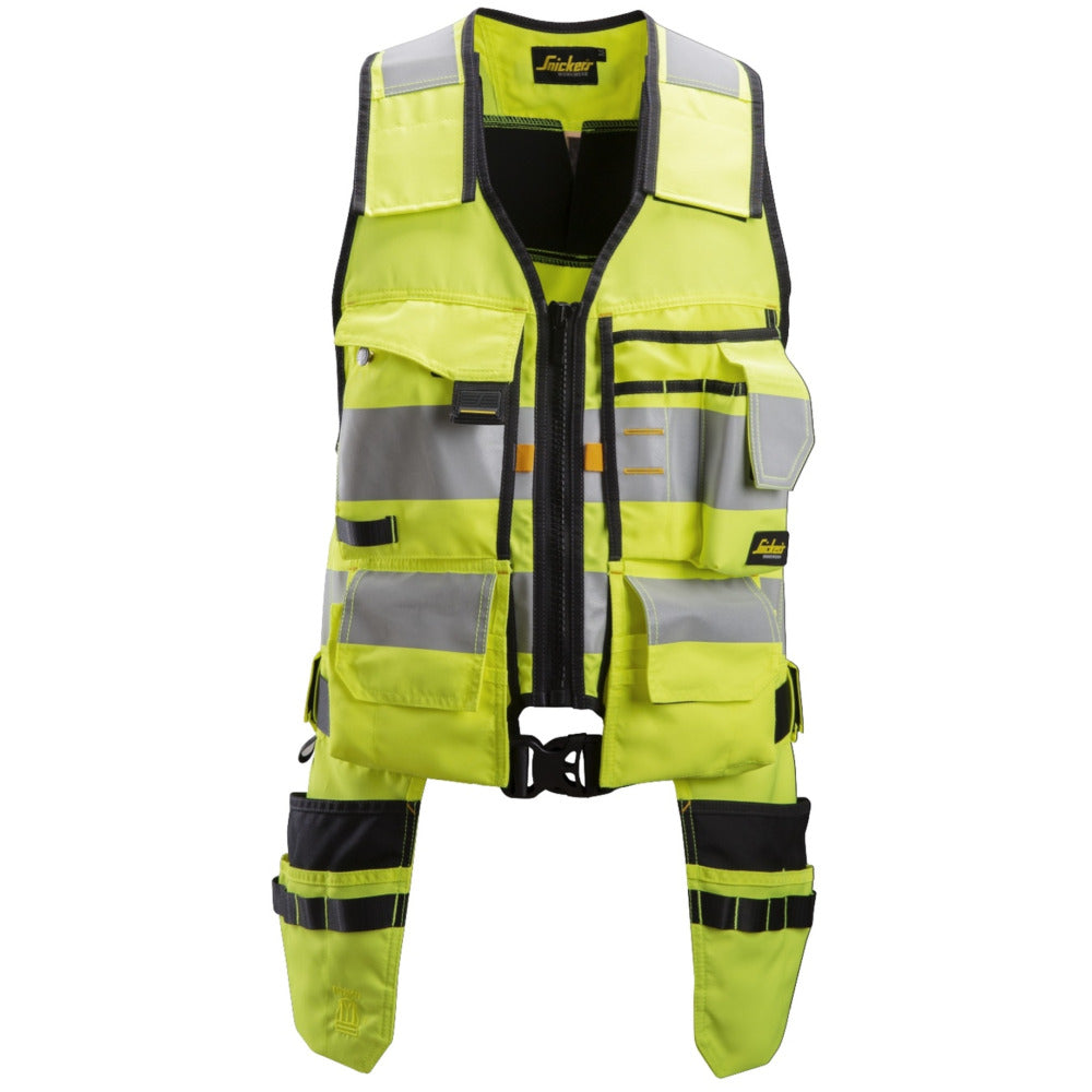 Snickers - AllroundWork, High-Vis Tool Vest Class 1 - High vis yellow\\Black