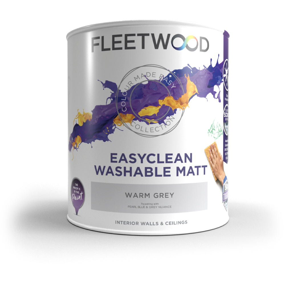 Fleetwood Easy Clean Warm Grey 5L