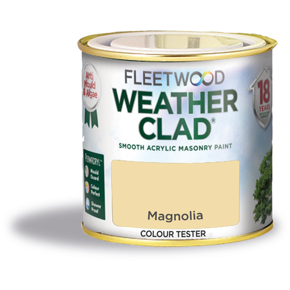 Fleetwood Weatherclad Magnolia 250ml