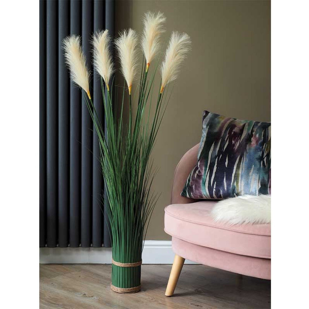 Faux Decor - Faux Bouquet - White Pampas 120cm