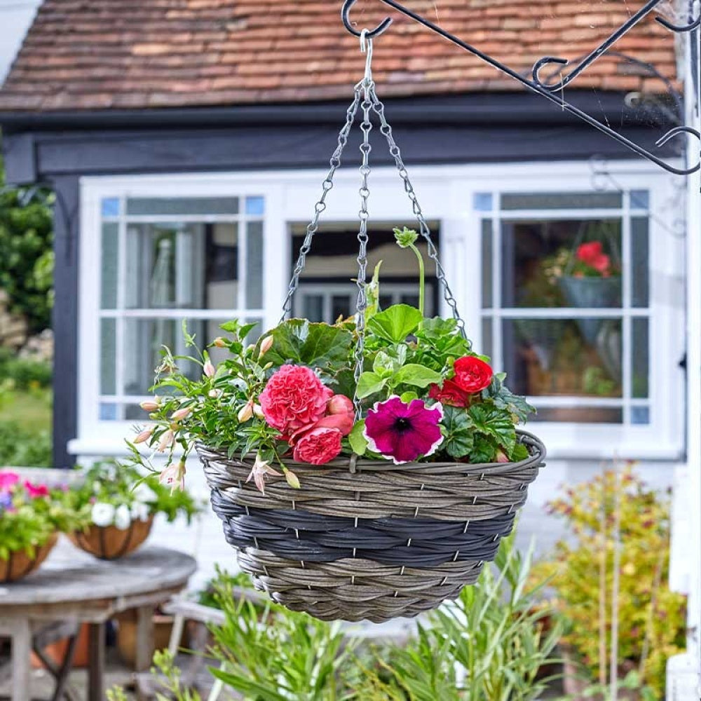Smart Garden - 14in Firenze Faux Rattan Basket