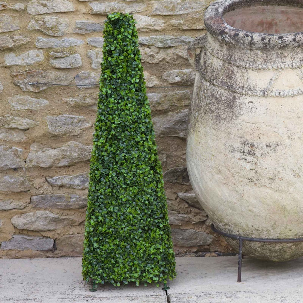 Faux Decor - Boxwood Obelisk 60cm
