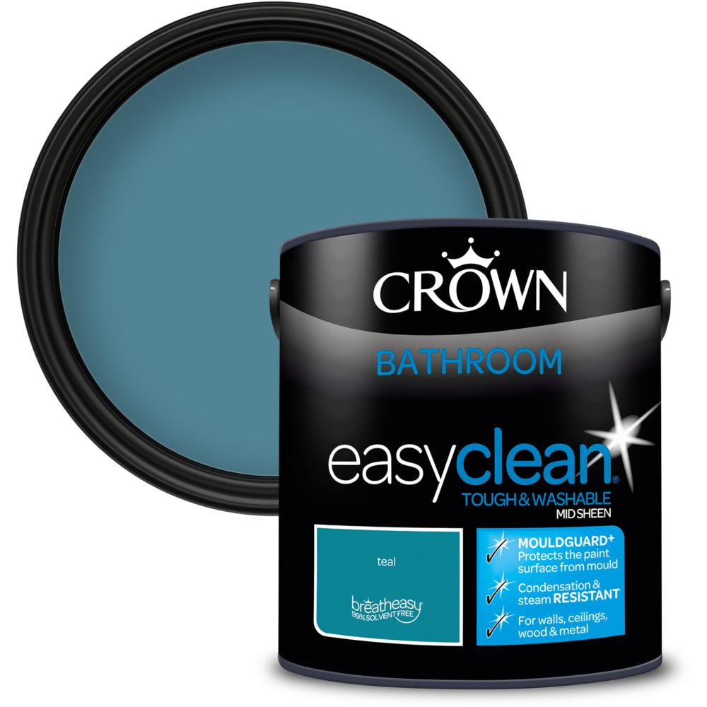 Crown Easyclean Bathroom Teal 2.5L
