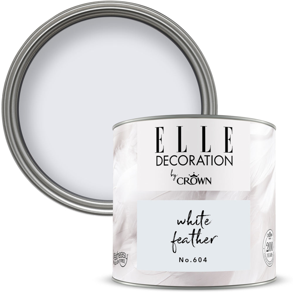 Crown Elle Flat Matt White Feather 125ml