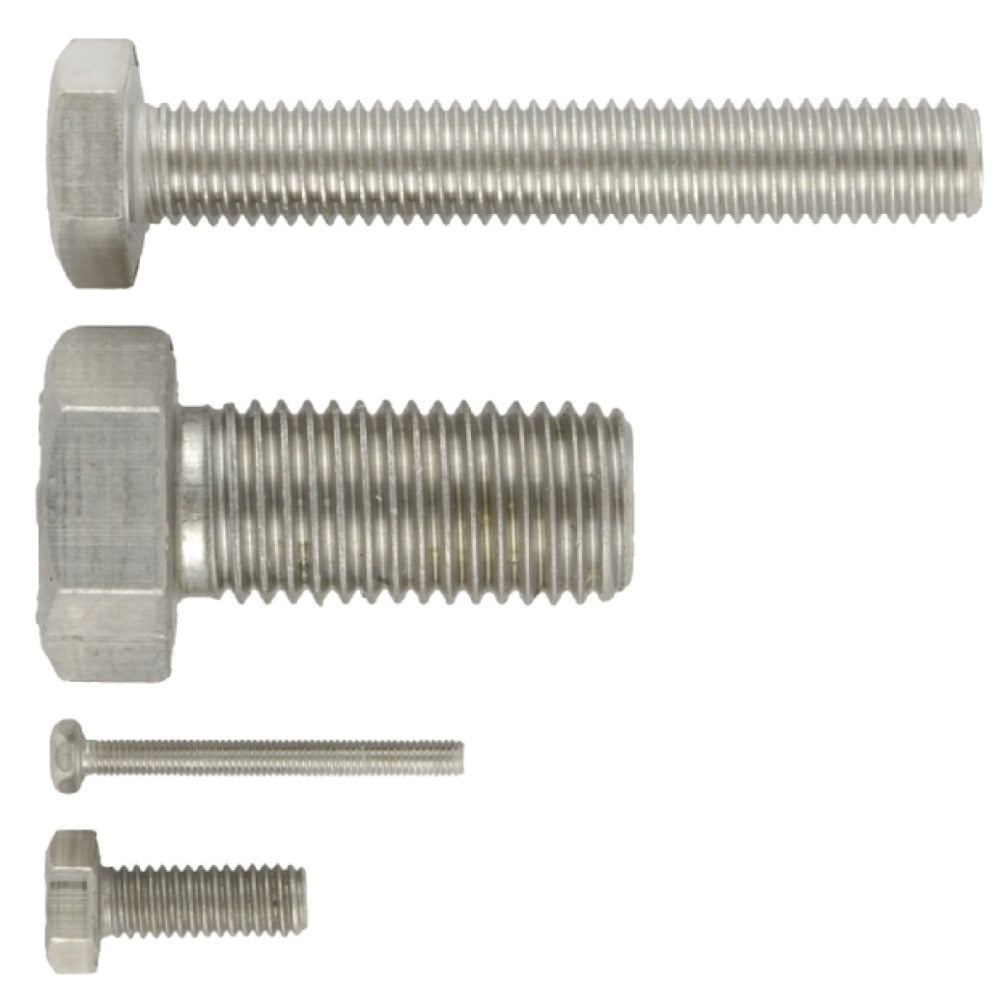 Tucks - Hex Setscrew Stainless Steel A2 M16x50mm (Box25)