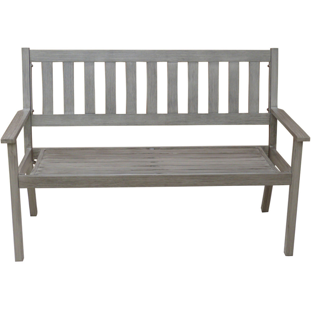 Greystone Bench with Cushion