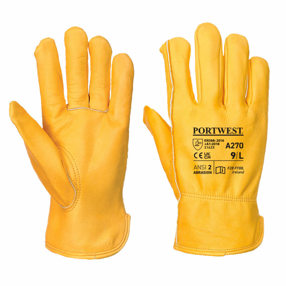 Portwest - Classic Driver Glove - Tan
