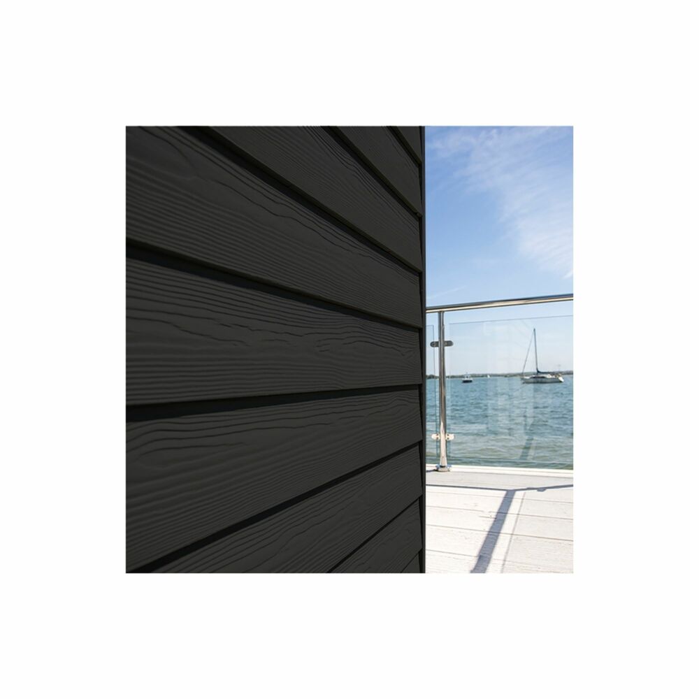 Cedral Lap Board C50 Black 3600mm Woodgrain