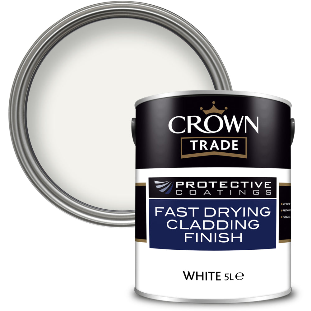 Crown Trade Pro-Co Fd Cladding White 5L