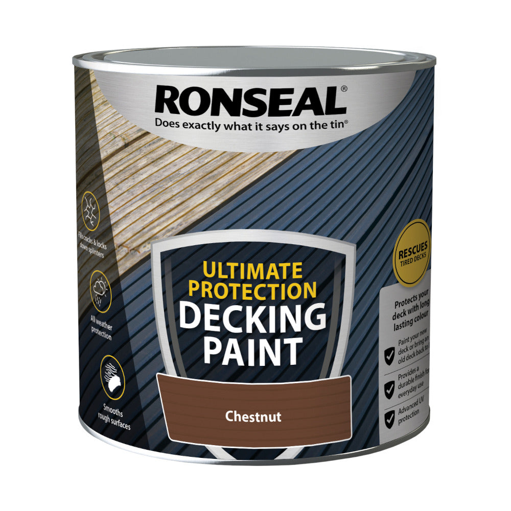 Ronseal Ultimate Protection Decking Paint Chestnut 2.5L