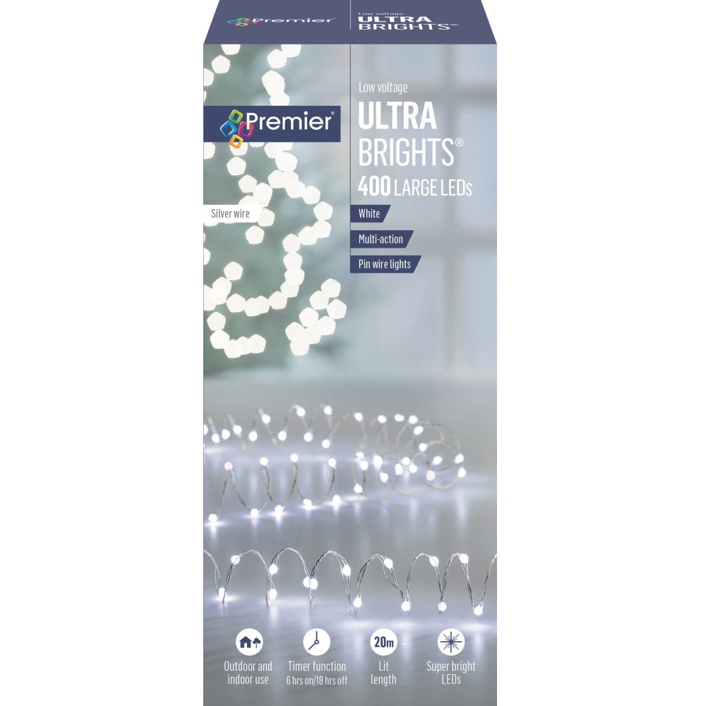 Premier - 400 LV Large LED Multi-Action Ultrabrights - White