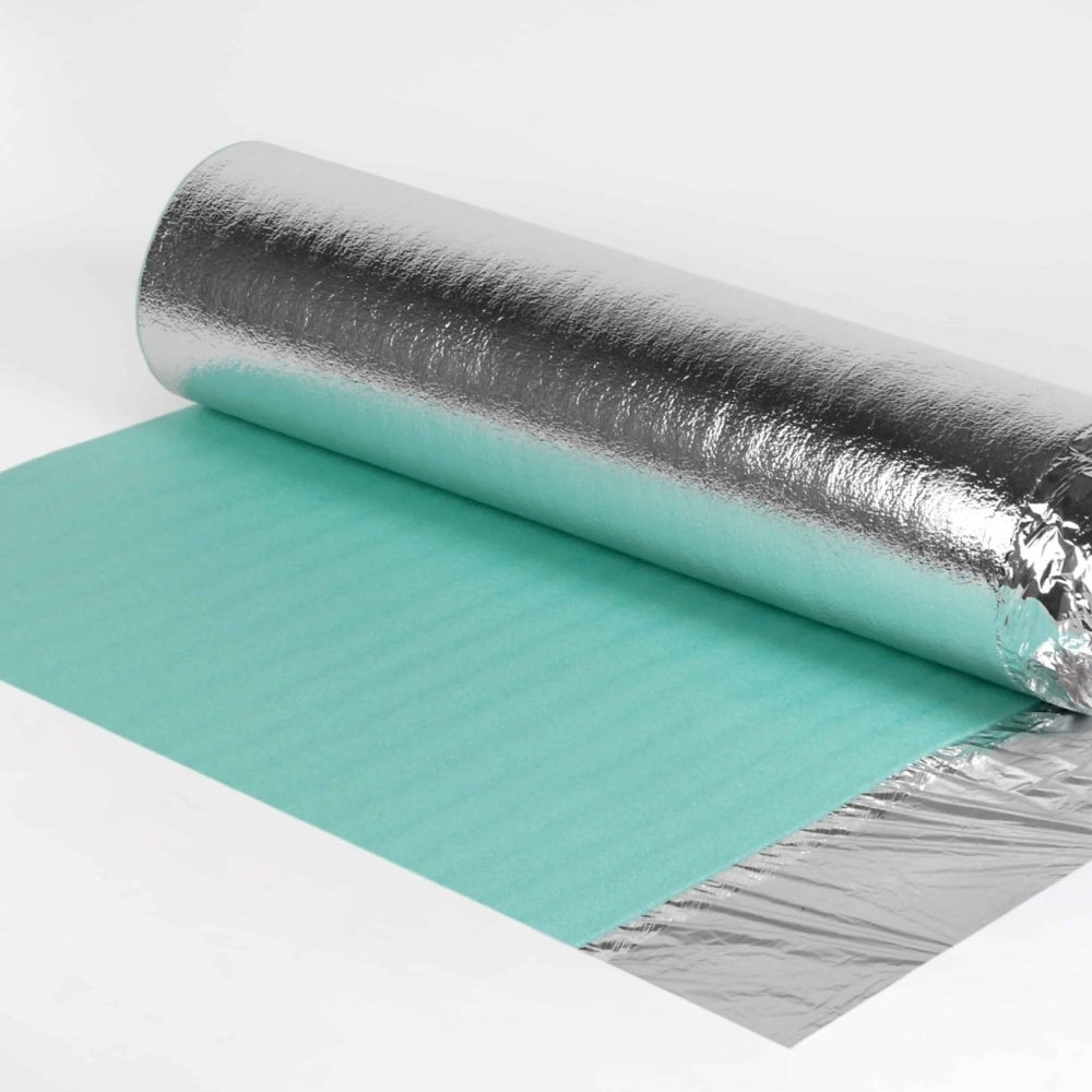 Comfort Silver All Rounder Underlay (15m2 Roll) 1m x 3mm