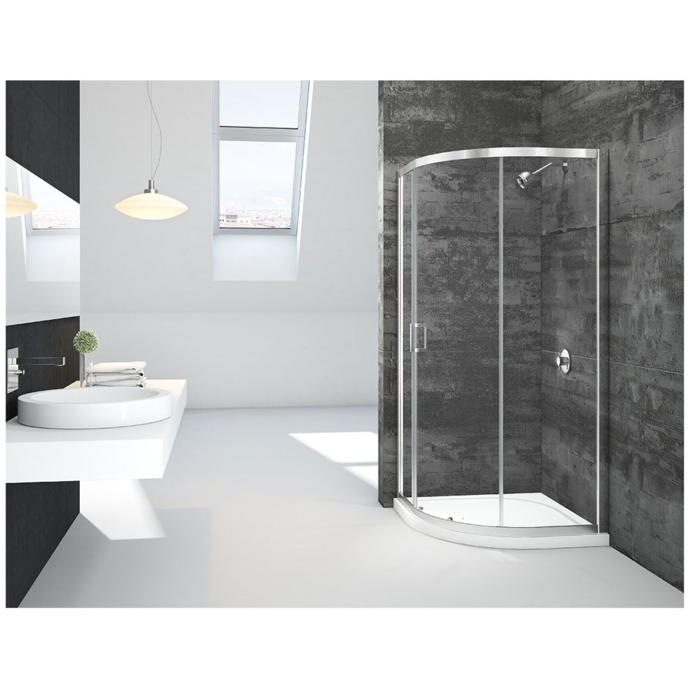 Sprint 1 Door 1200X800 Fix Pan Quadrant 1900mm High