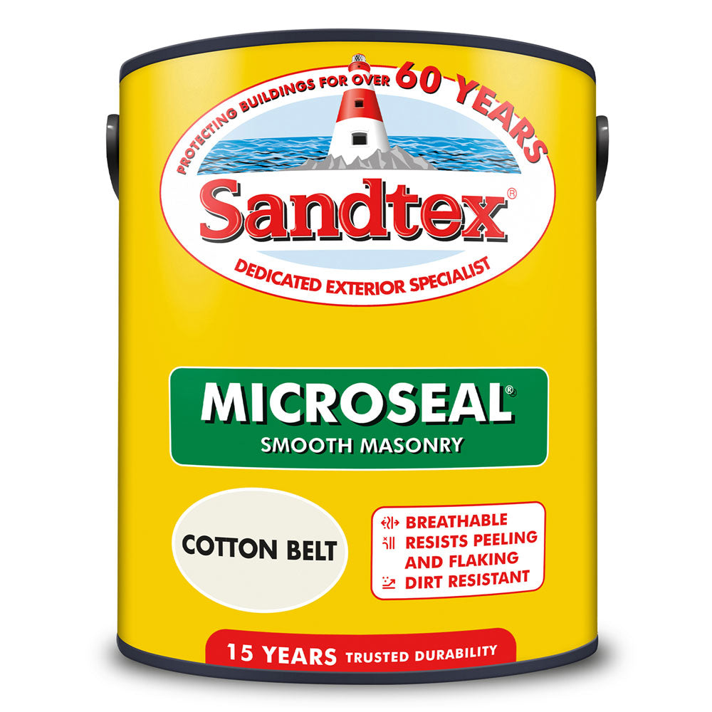 Sandtex Microseal Smooth Masonry Cotton Belt 5L