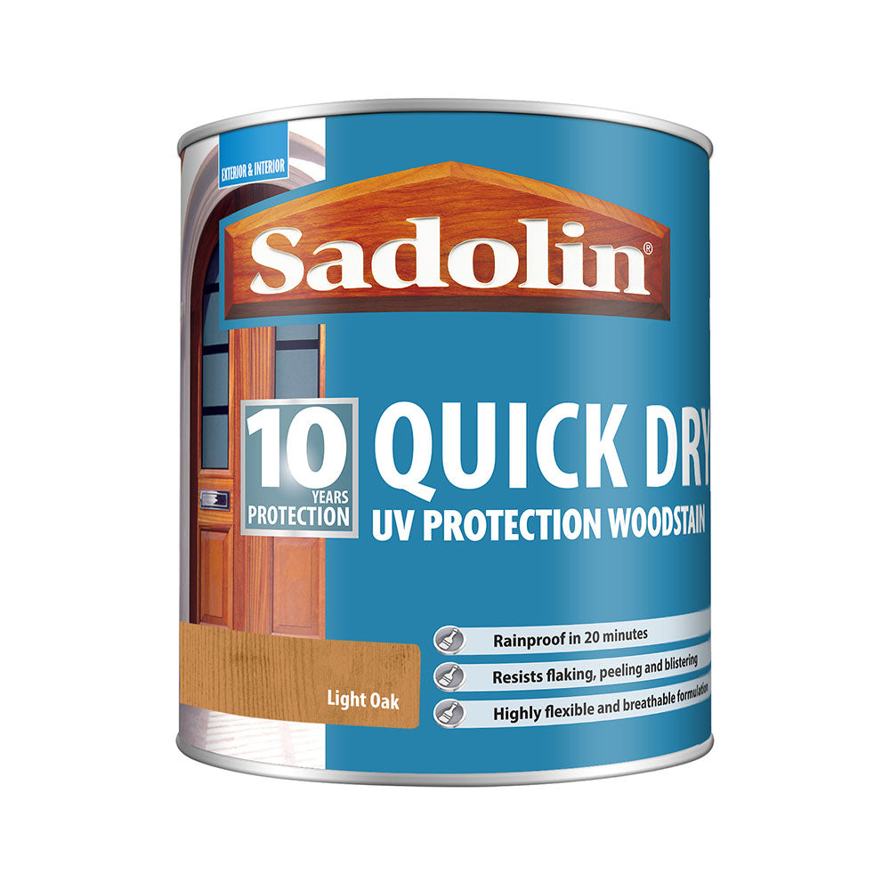 Sadolin Quick Dry Woodstain Light Oak 2.5L