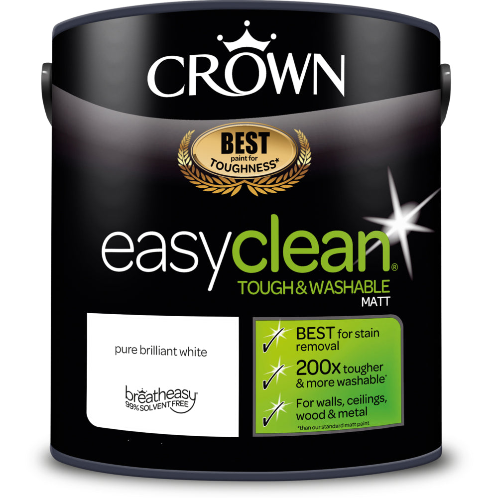 Crown Easyclean Matt 200 Brilliant White 2.5L
