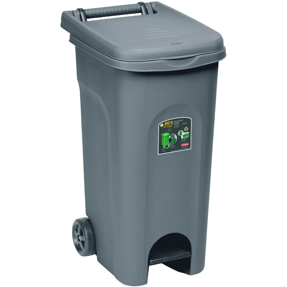 Dosco - 80L Wheelie Bin With Pedal