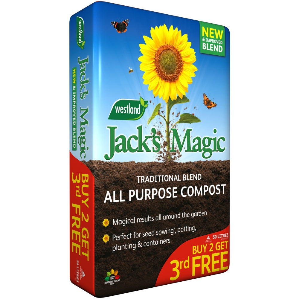 Jack's Magic All Purpose Compost (Peat reduced)