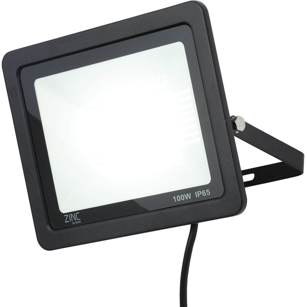 Zinc Otley Slimline LED IP65 Floodlight - 100w