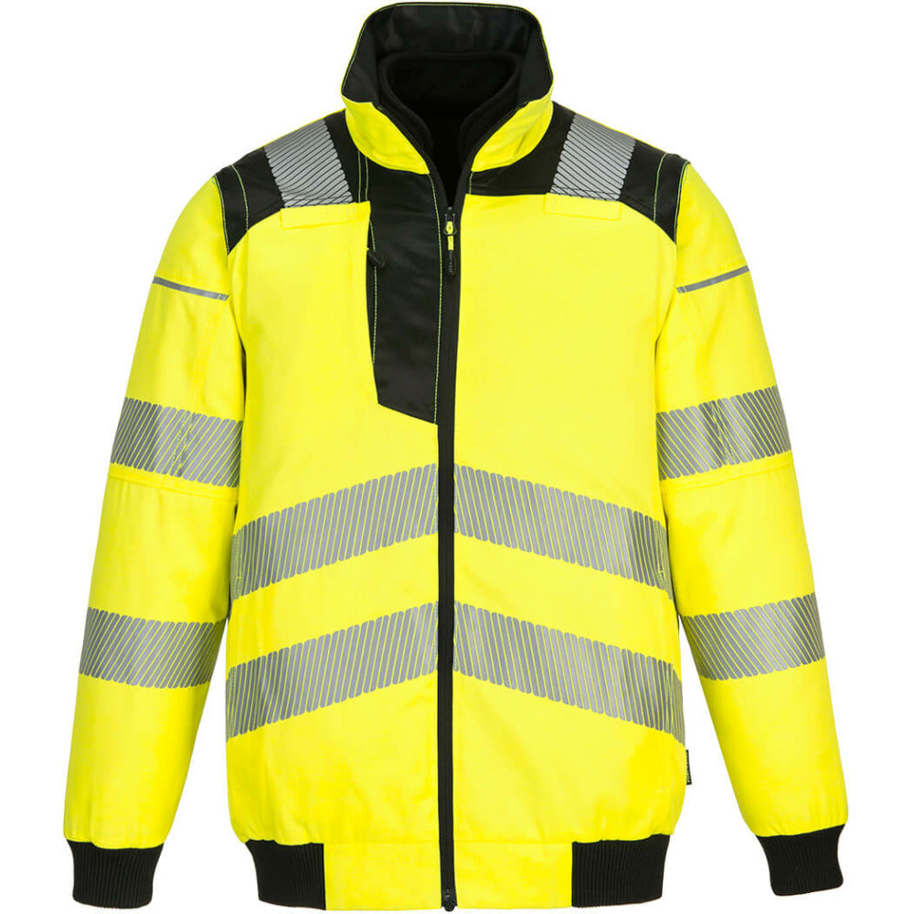 Portwest  - PW3 Hi-Vis 3-in-1 Pilot Jacket - Yellow/Black