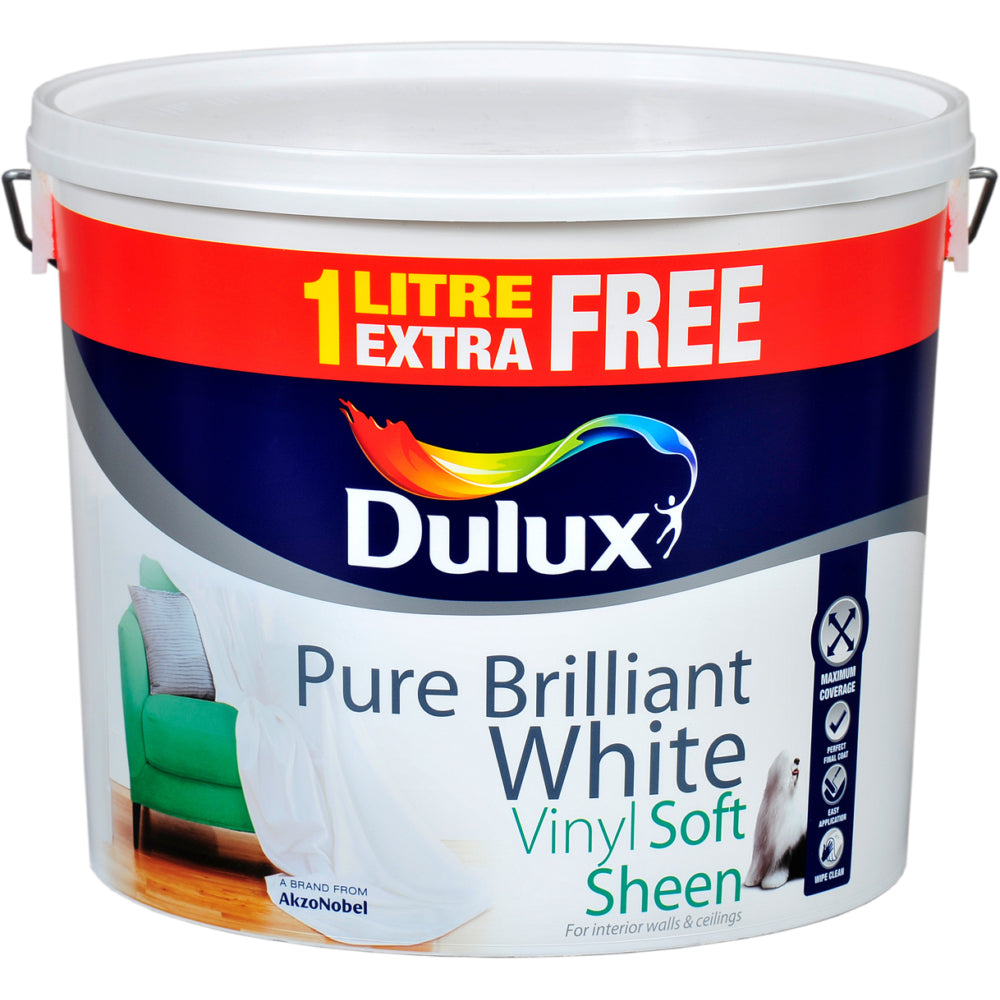 Dulux Soft Sheen Special Pure Brilliant White 11L