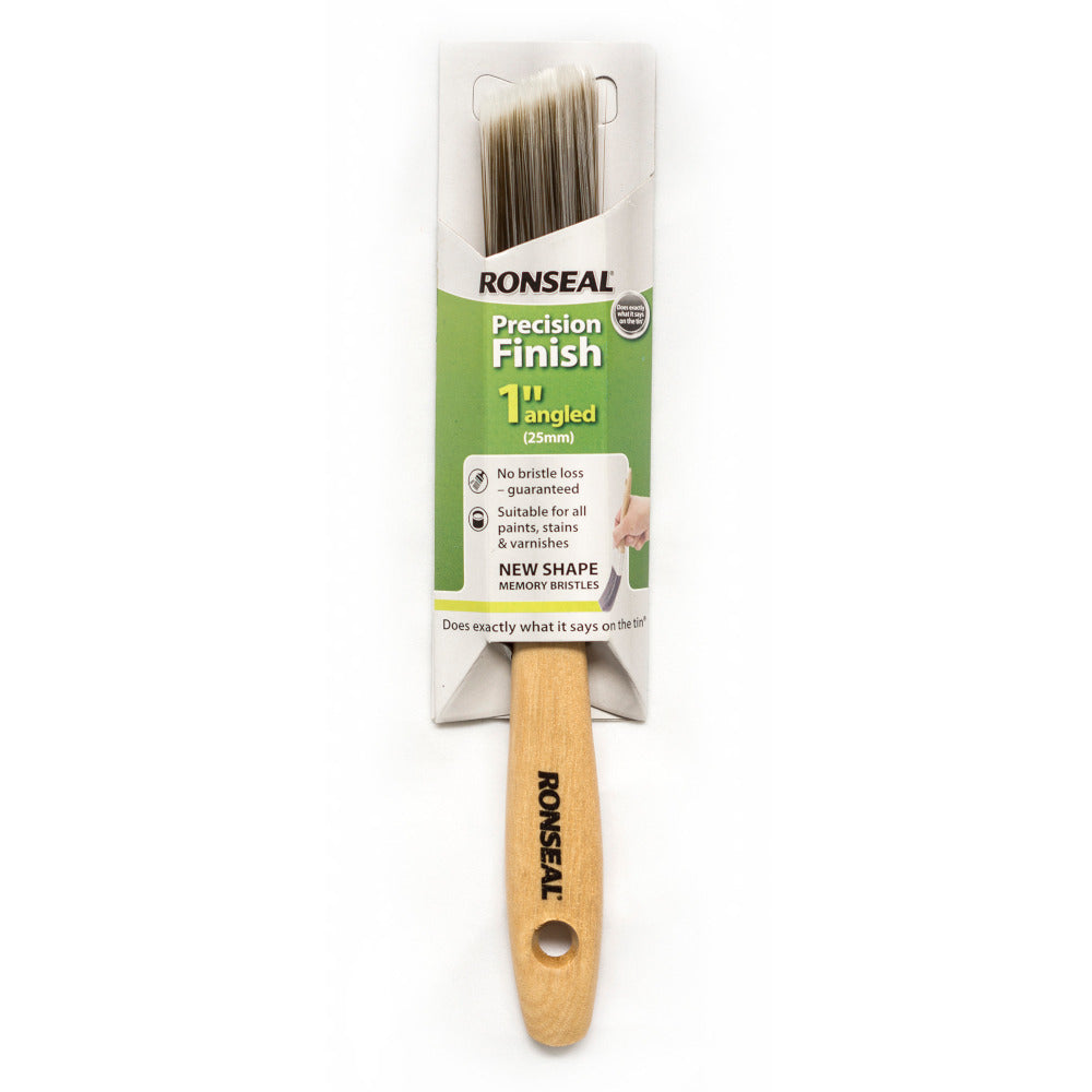 Ronseal Precision Finish Brush 1\ Angled