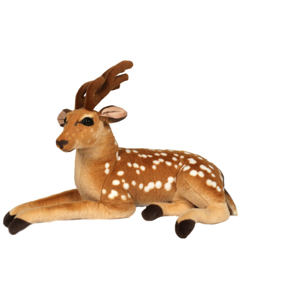 Jingles Plush Lying Down Deer - 70cm