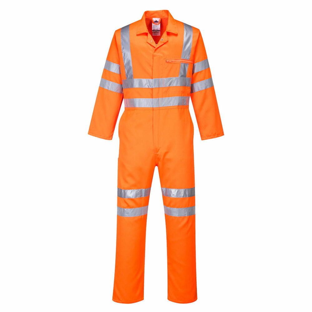 Portwest - Hi-Vis Poly-cotton Coverall RIS - Orange