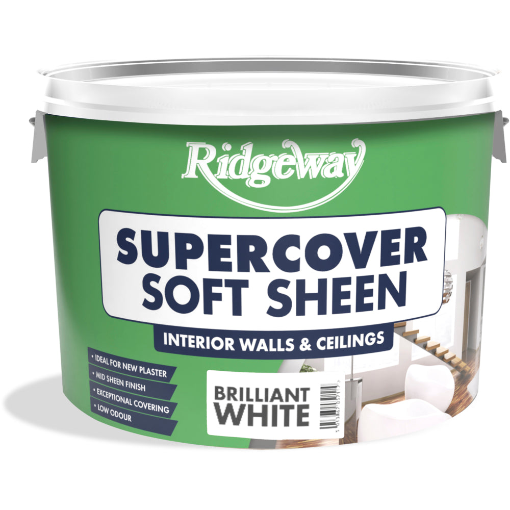 Fleetwood Ridgeway Supercover Soft Sheen Brilliant White 10L