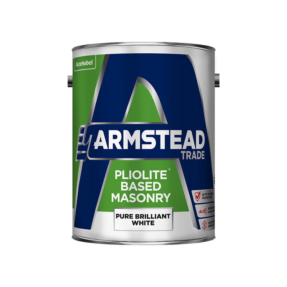 Armstead Trade Pliolite Masonry Brilliant White 5L