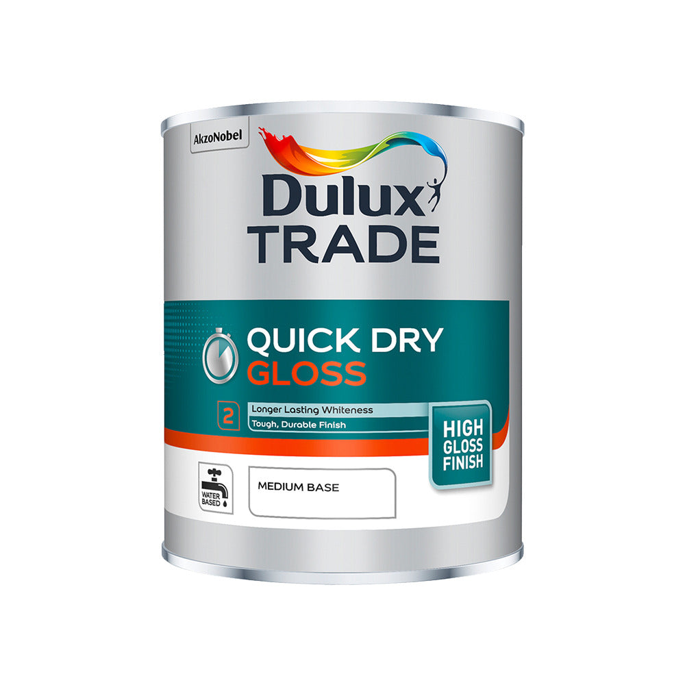 Dulux Trade Quick Dry Gloss Medium Base 1L