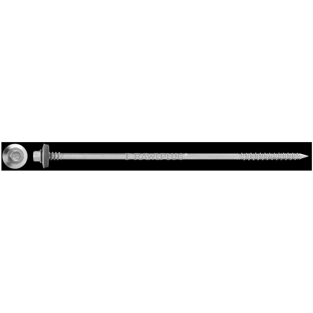 R-OTR-63/70 Zinc flake self-drilling screws to composite panels to concrete and timber