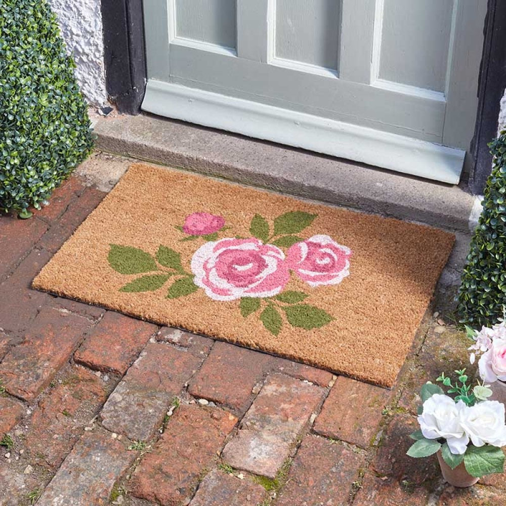 Outside In - Roses Decoir Mat 75x45cm