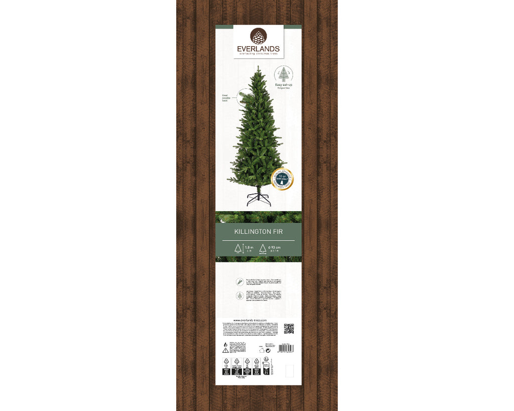 Everlands - Killington Fir Tree - 1.8M (6')