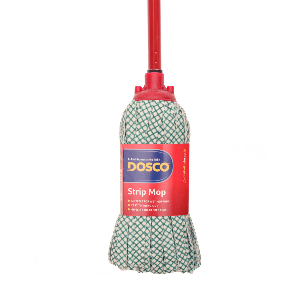 Dosco - Strip Cloth Mop Handled Red