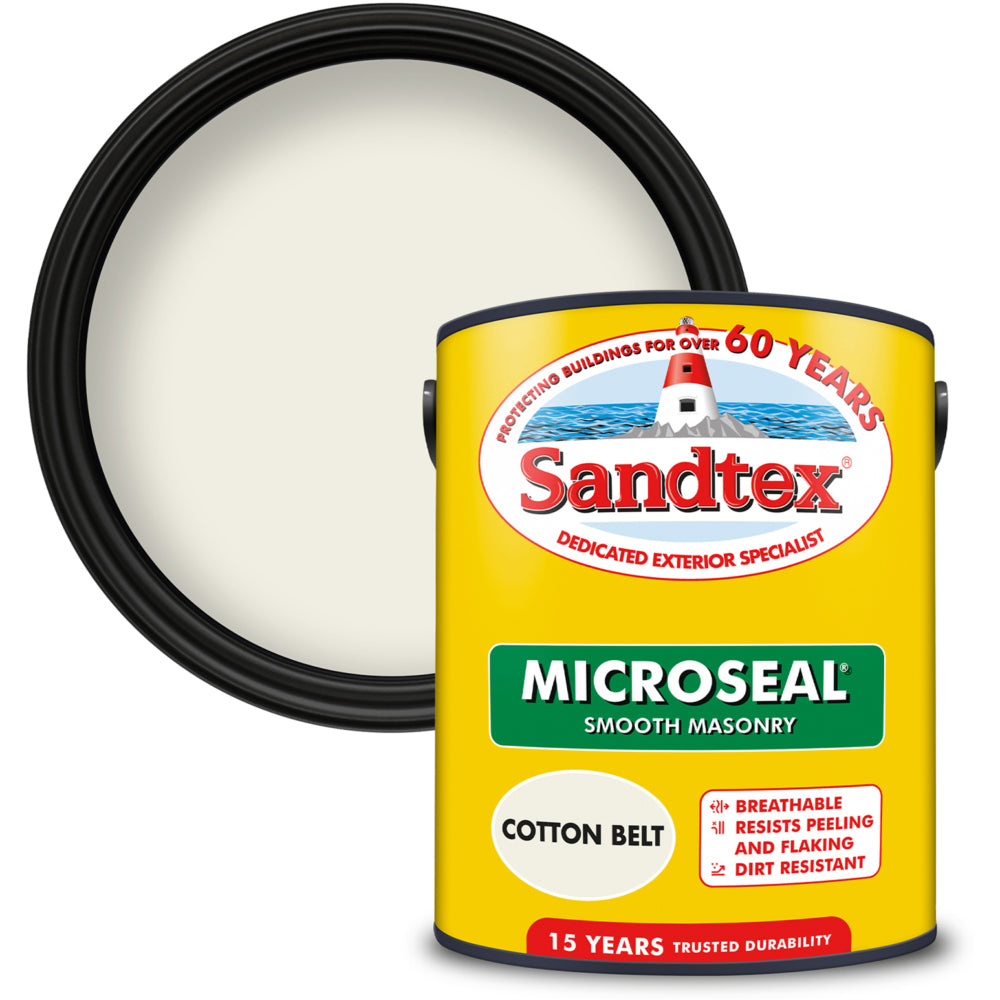 Sandtex Microseal Smooth Masonry Cotton Belt 5L