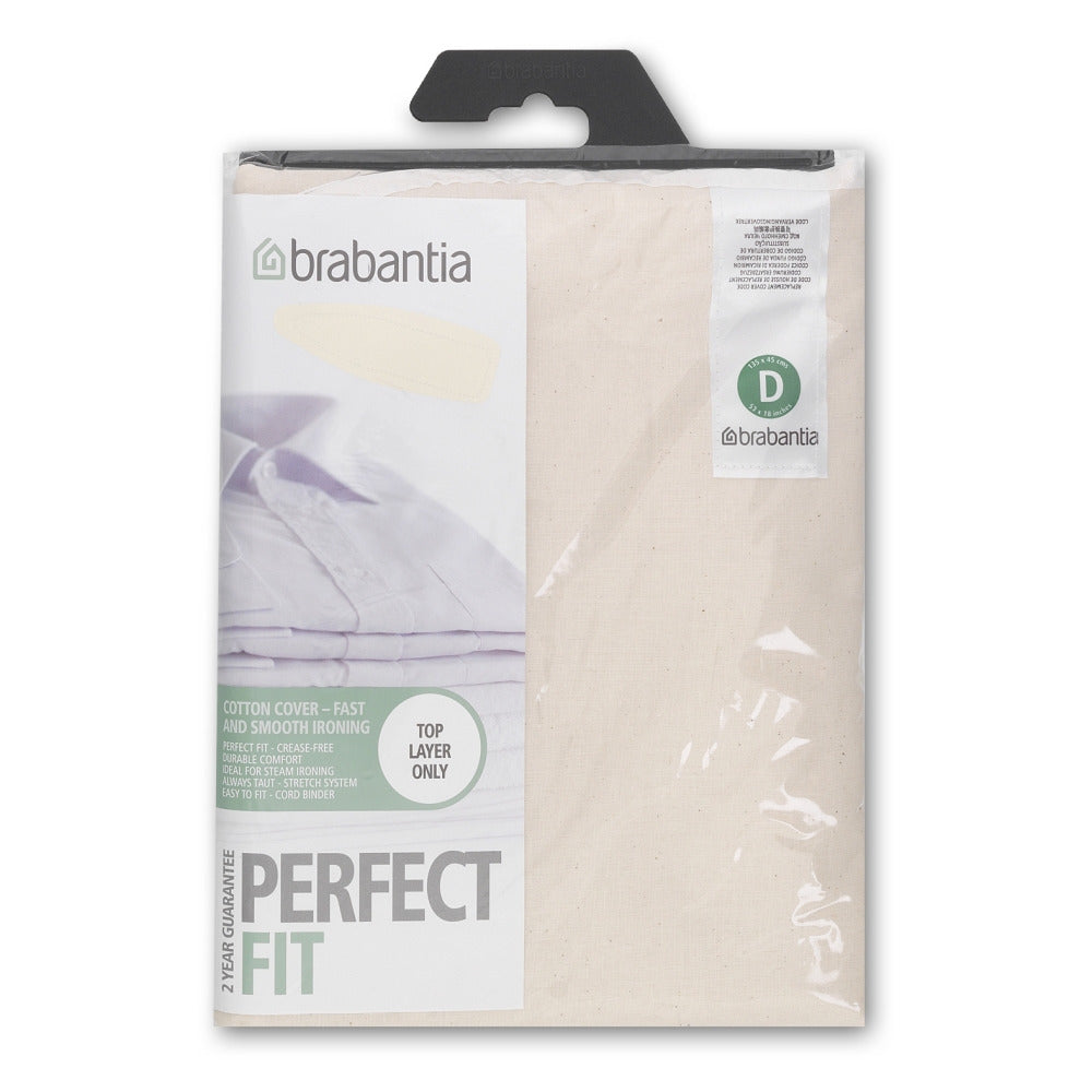 Brabantia - Ironing Board Cover D 135x45cm 2mm Foam Neutral Mixed