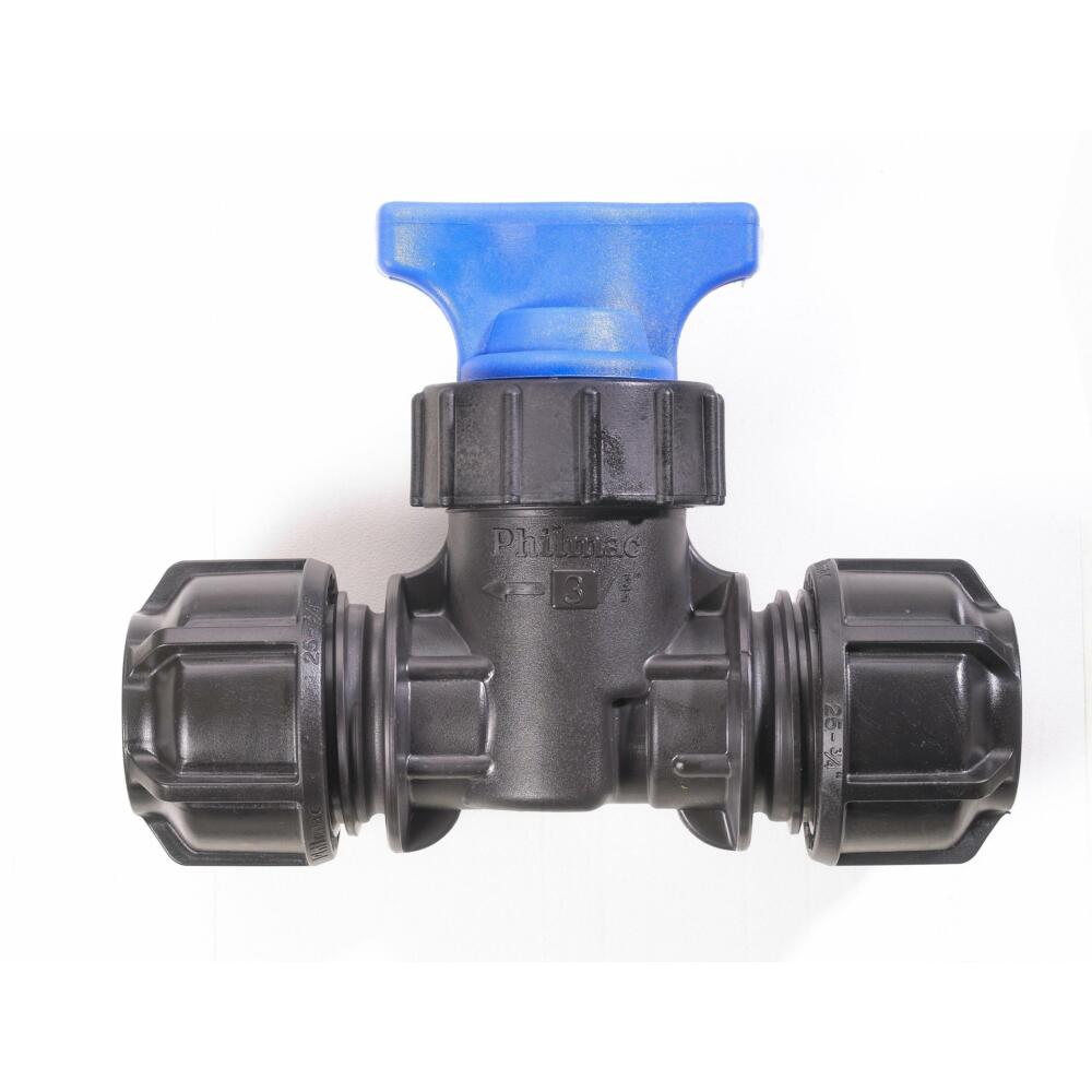 Philmac - NG Wallplate Elbow Plastic 1/2\