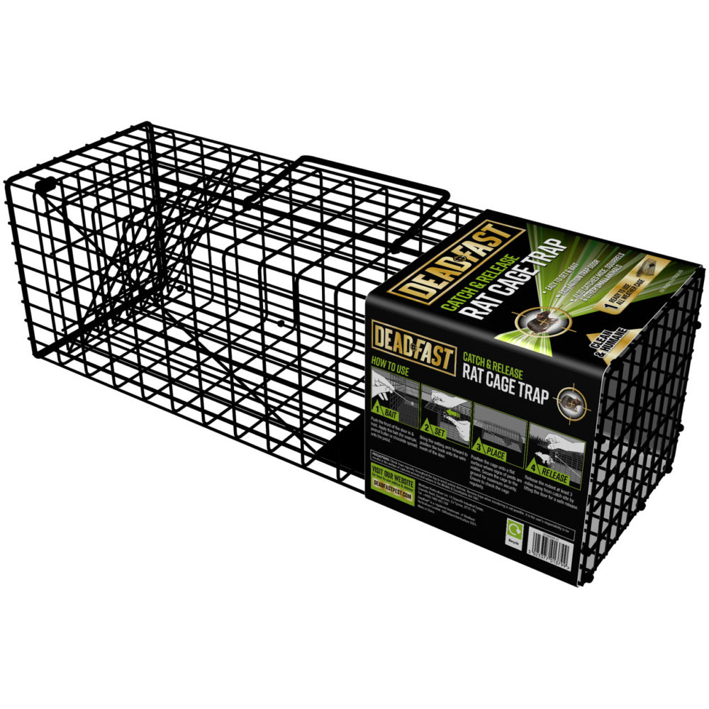 Deadfast Catch & Release Rat Cage