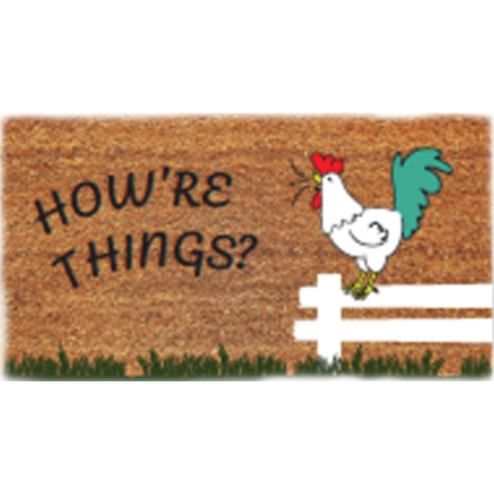 Dosco - Coco Printed Mat - \How R Things\ 40cm x 70cm