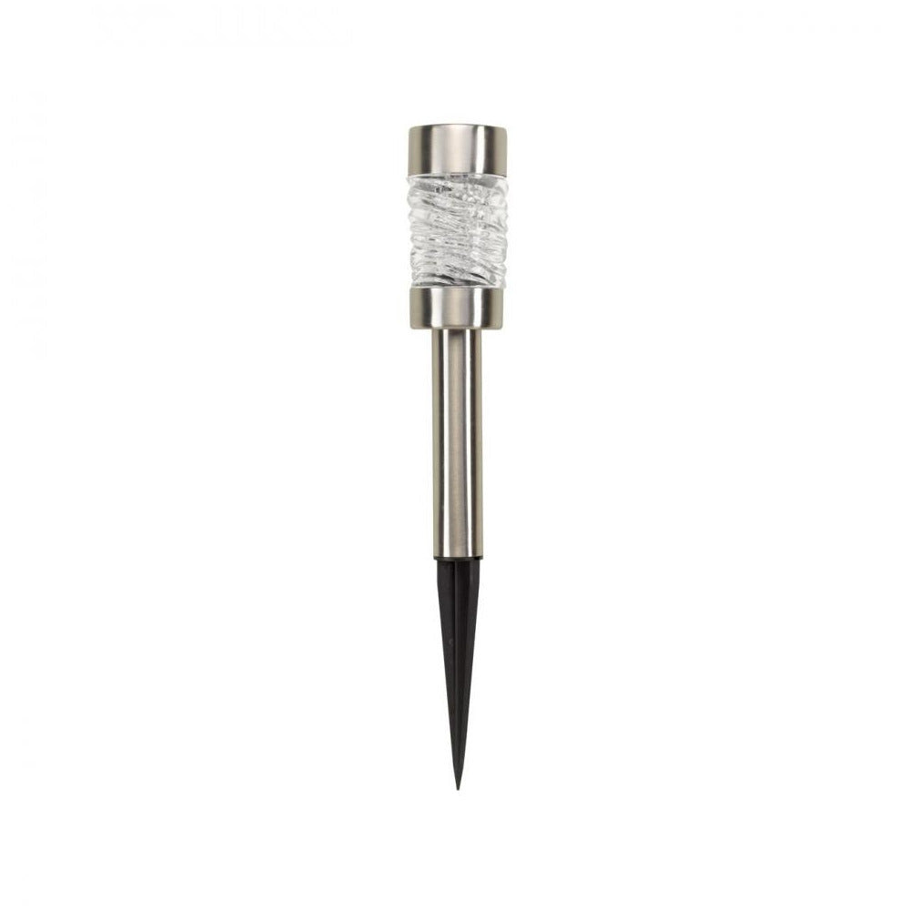 Smart Solar - Martini Stainless Steel Stake Light - 4pk