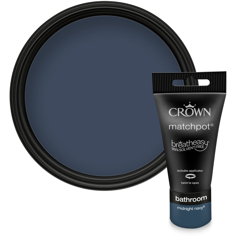 Crown Easyclean Bathroom Mnight Navy 40ml