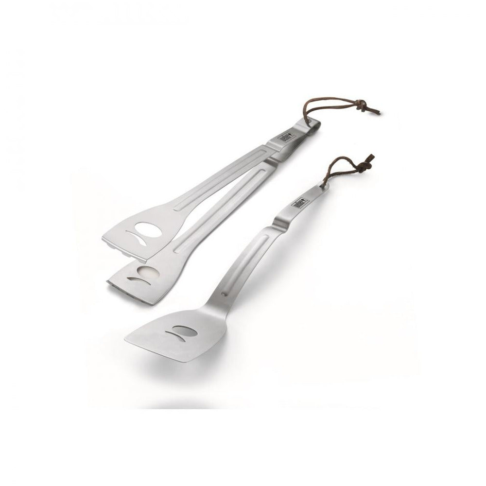 Weber - Q Stainless Steel BBQ Tool Set - 2pce - Stainless steel