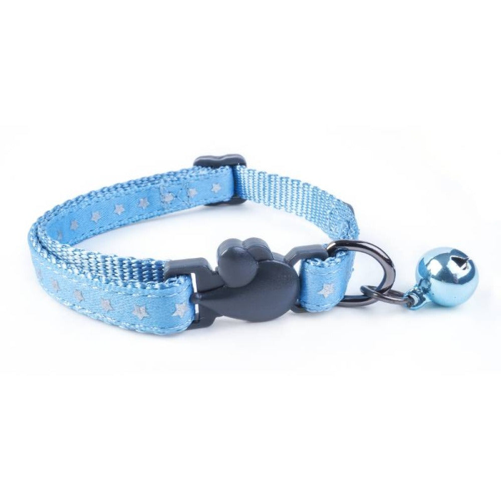 Zoon - WonderLust Cat Collar - Starry Shiny Blue